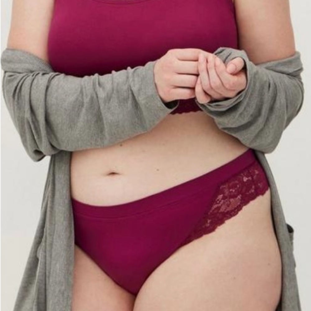 Torrid Mid-Rise Seamless Flirt Panty